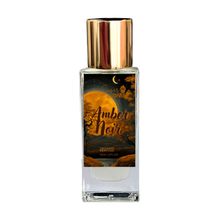 Amber Noir Organic Perfume - Inspired By Midnight Amber Glow, BBW