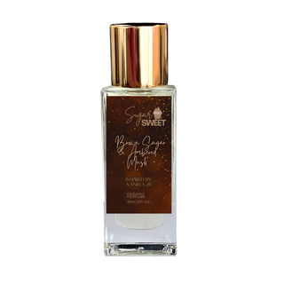 Brown Sugar & Ambered Musk Organic Perfume- Inspired by Vanilla 28, Kayali
